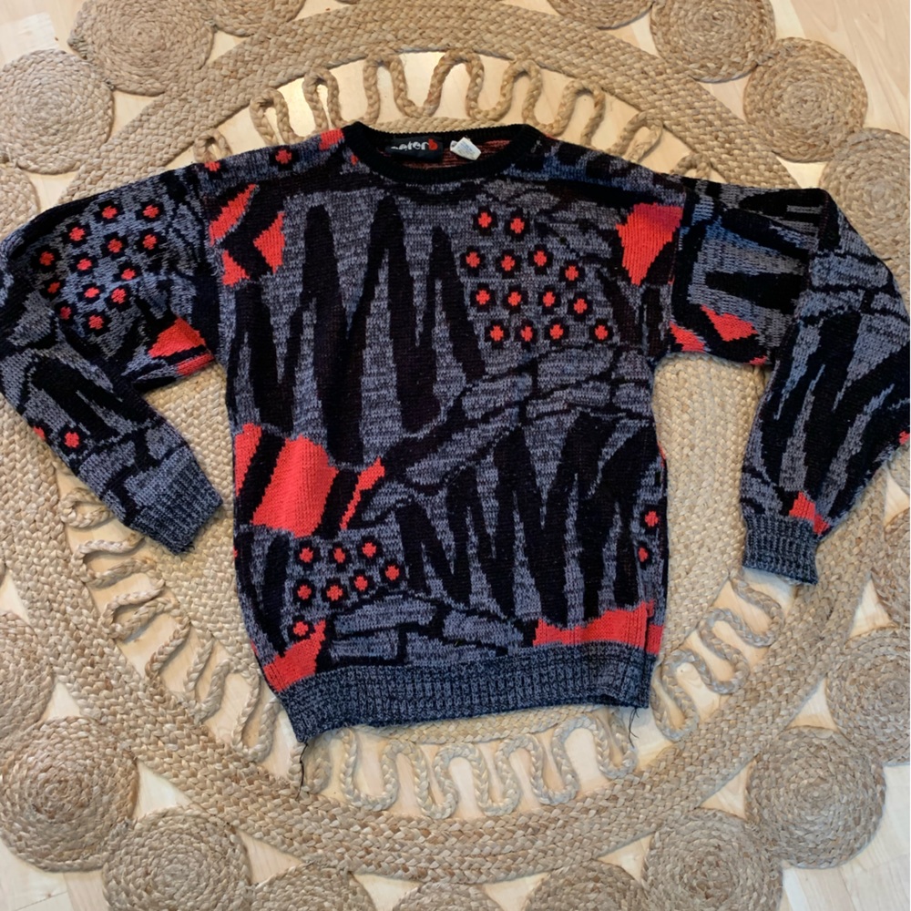Vintage peter b sweater xl